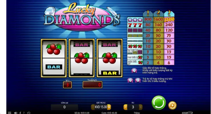 Lucky Diamond - Đắm mình vào thế giới giàu sang